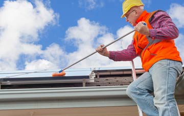 Honkley soft wash roof cleaning